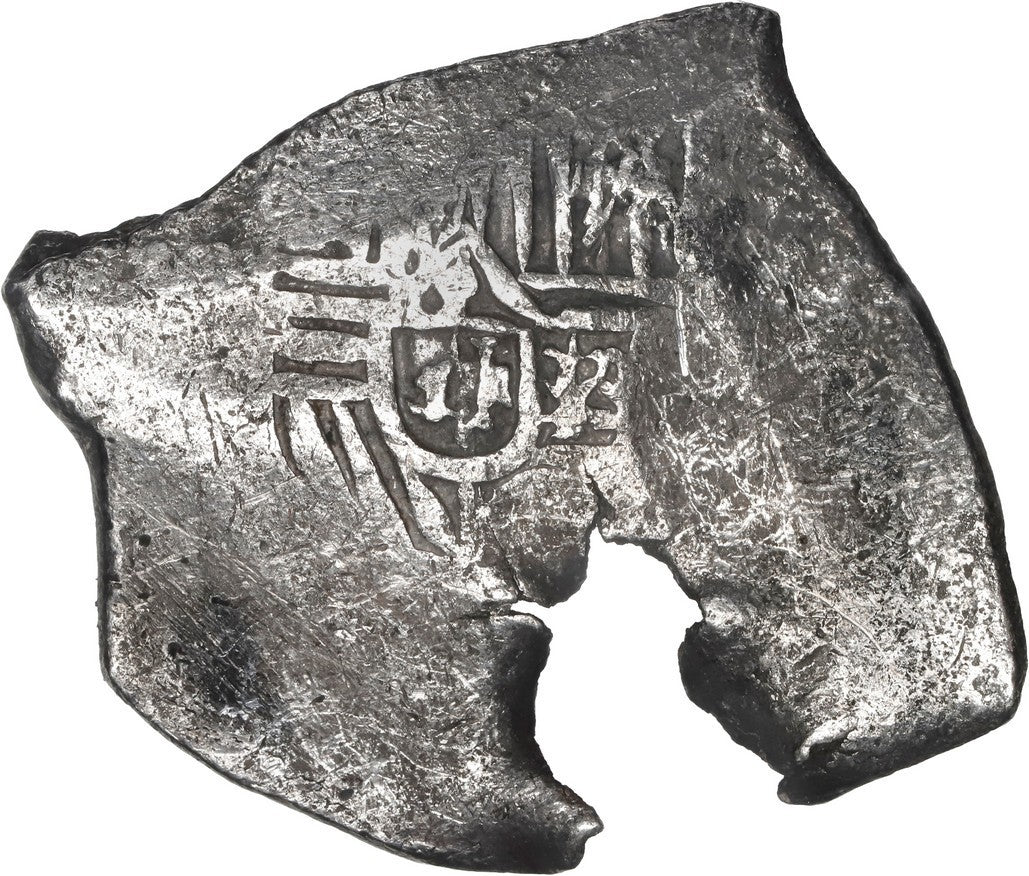 MEXICO, Mexico City, cob 8 reales, Charles II, assayer not visible