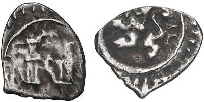 Bogota, Colombia, silver cob 1/4 real, Philip IV, no assayer (1649-65)  #1001