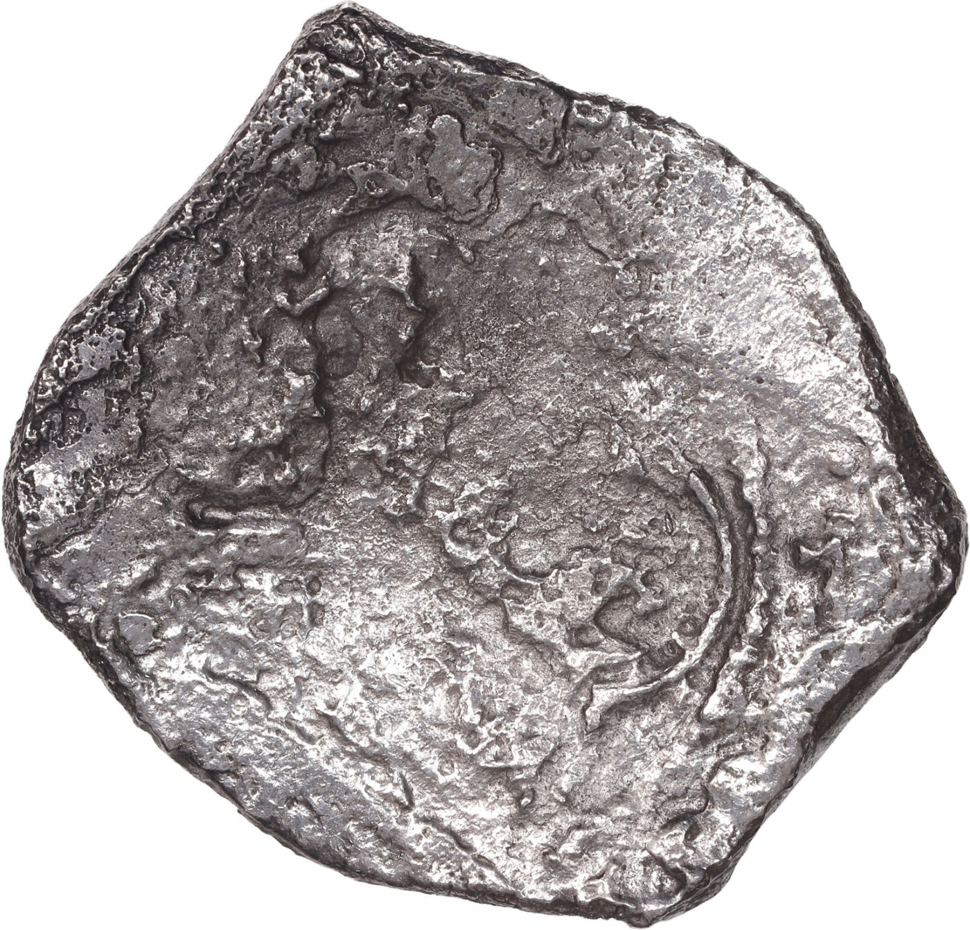 Concepcion Shipwreck (1641) MEXICO Mexico City Silver Cob 8 Reales with COA 1107