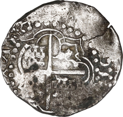 BOLIVIA, Potosí, cob 4 reales, Philip IV, assayer T/TR (ca. 1640), rare.