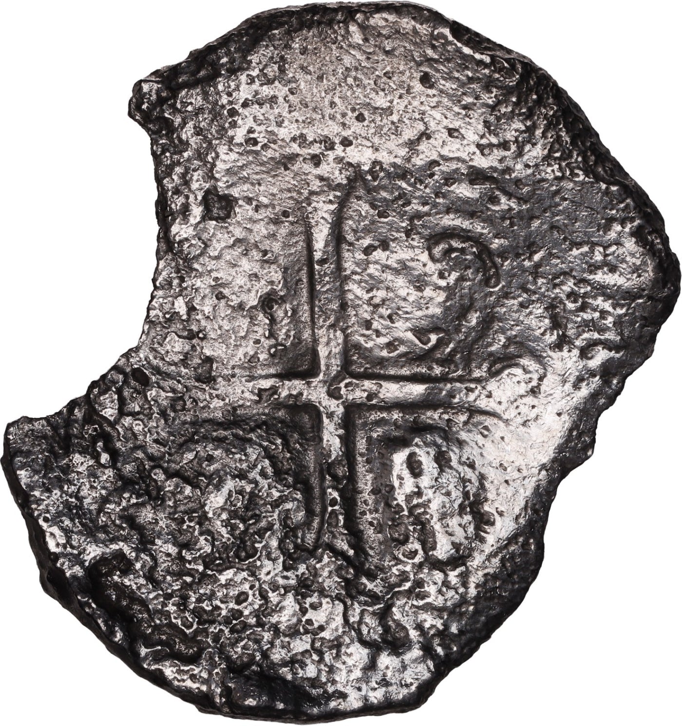 Concepcion Shipwreck (1641) MEXICO Mexico City Silver Cob 8 Reales with COA 1031