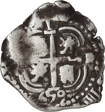 BOLIVIA, Potosí, cob 1 real, 1659 E.