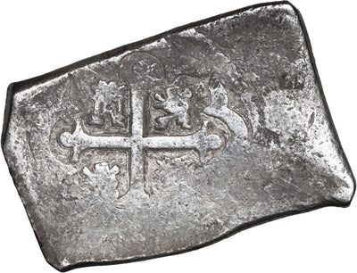 MEXICO, Mexico City, cob 8 reales, 1732 F.