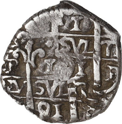 BOLIVIA, Potosí, cob 1 real, 1691 VR.