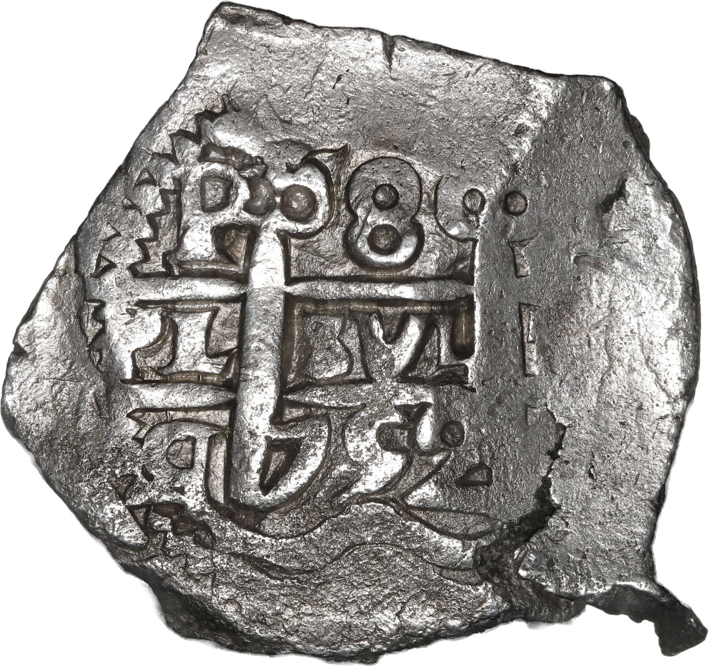 BOLIVIA, Potosi, cob 8 reales, 1752 q.