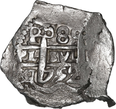 BOLIVIA, Potosi, cob 8 reales, 1752 q.