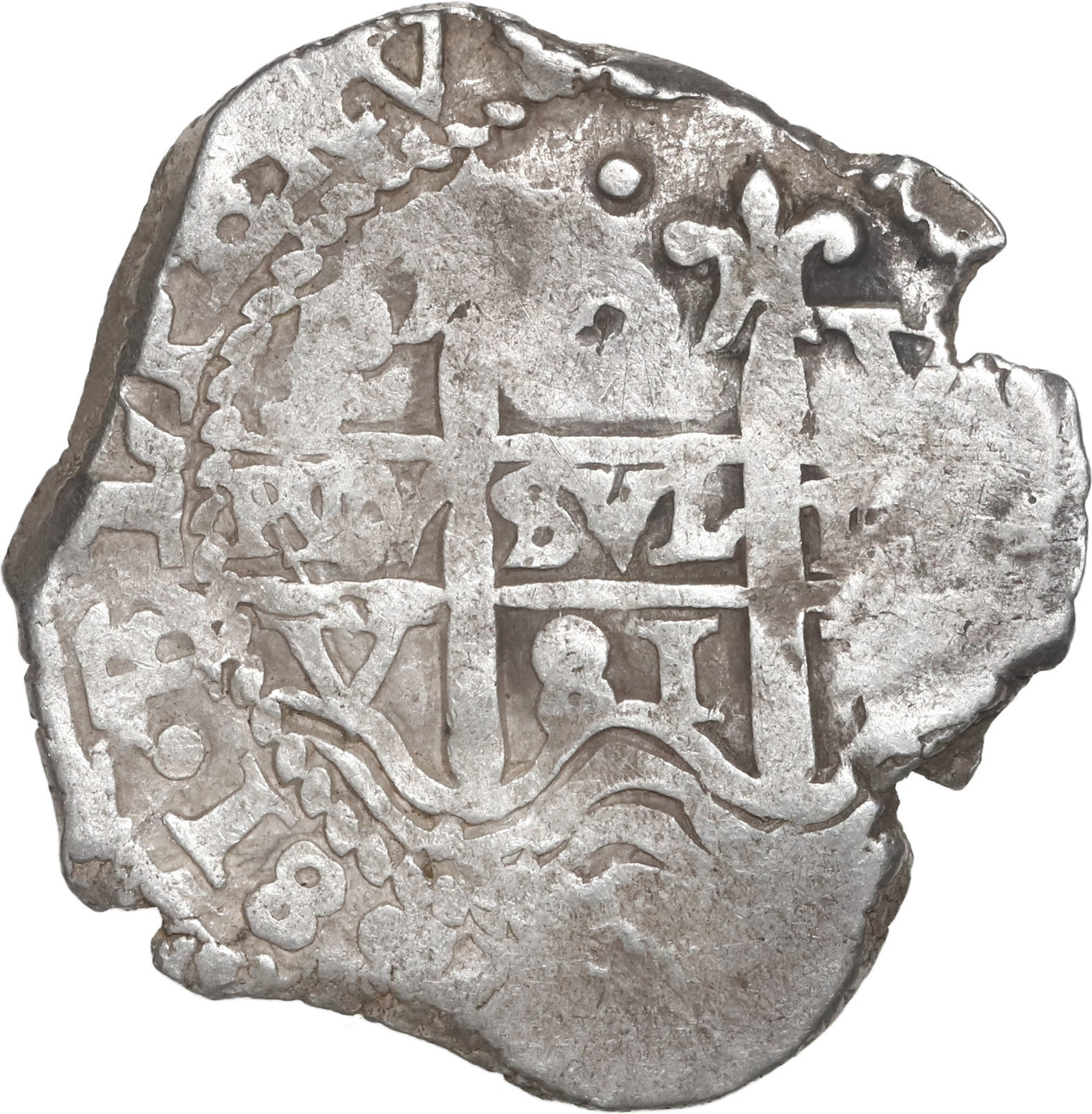 BOLIVIA, Potosi, cob 2 reales, 1681 V.