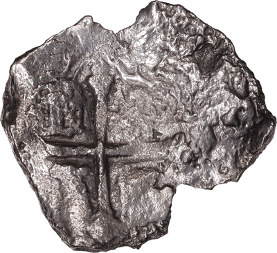 Concepcion Shipwreck (1641) MEXICO Mexico City Silver Cob 8 Reales with COA 1186