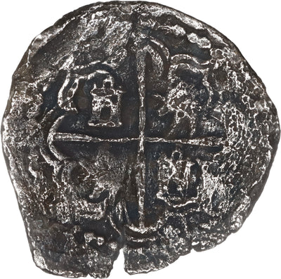 BOLIVIA, Potosí, cob 2 reales, Philip III, assayer not visible.
