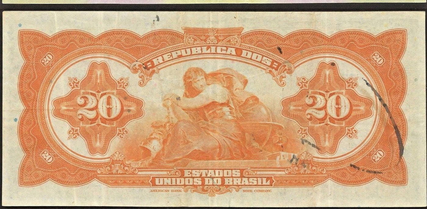 Brazil, Thesouro Nacional, 20 mil reis, no date (1936), P-48d #1014