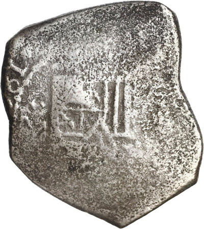 Joanna Shipwreck (1682) MEXICO Mexico City Silver Cob 8 Reales 1681 (L)