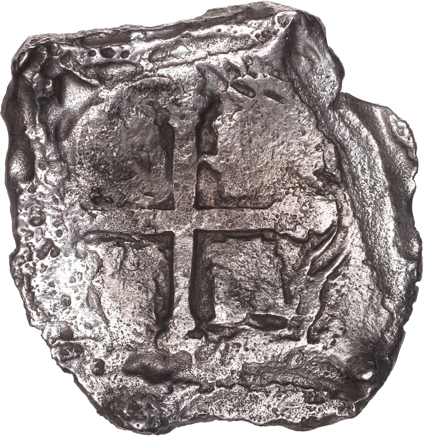 Concepcion Shipwreck (1641) MEXICO Mexico City Silver Cob 8 Reales with COA