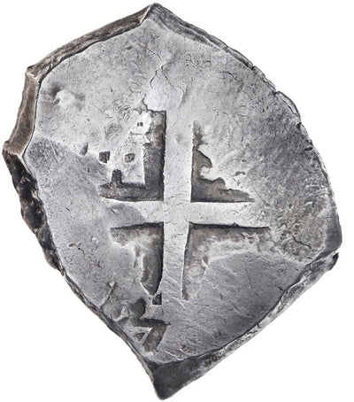 PERU, Lima, cob 8 reales, 1752 R.
