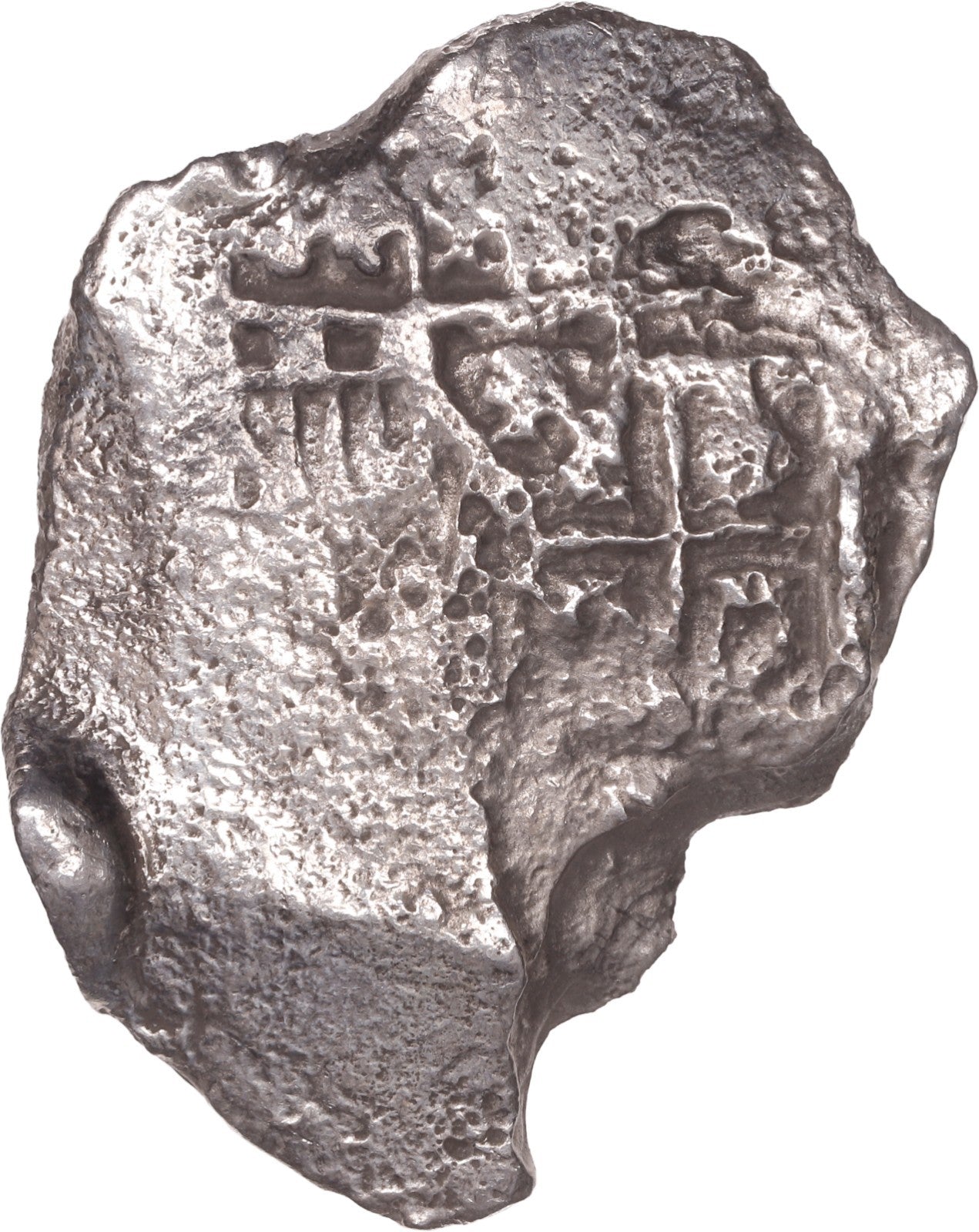 Concepcion Shipwreck (1641) MEXICO Mexico City Silver Cob 8 Reales with COA 1196