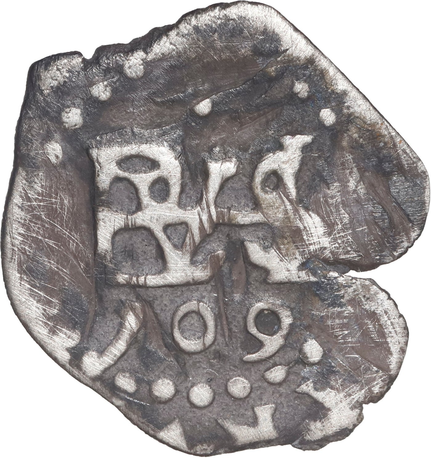 Peru, Lima, cob 1/2 real, Philip V, 1709.
