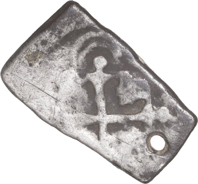 MEXICO, Mexico City, cob ½ real, Charles II, assayer L.