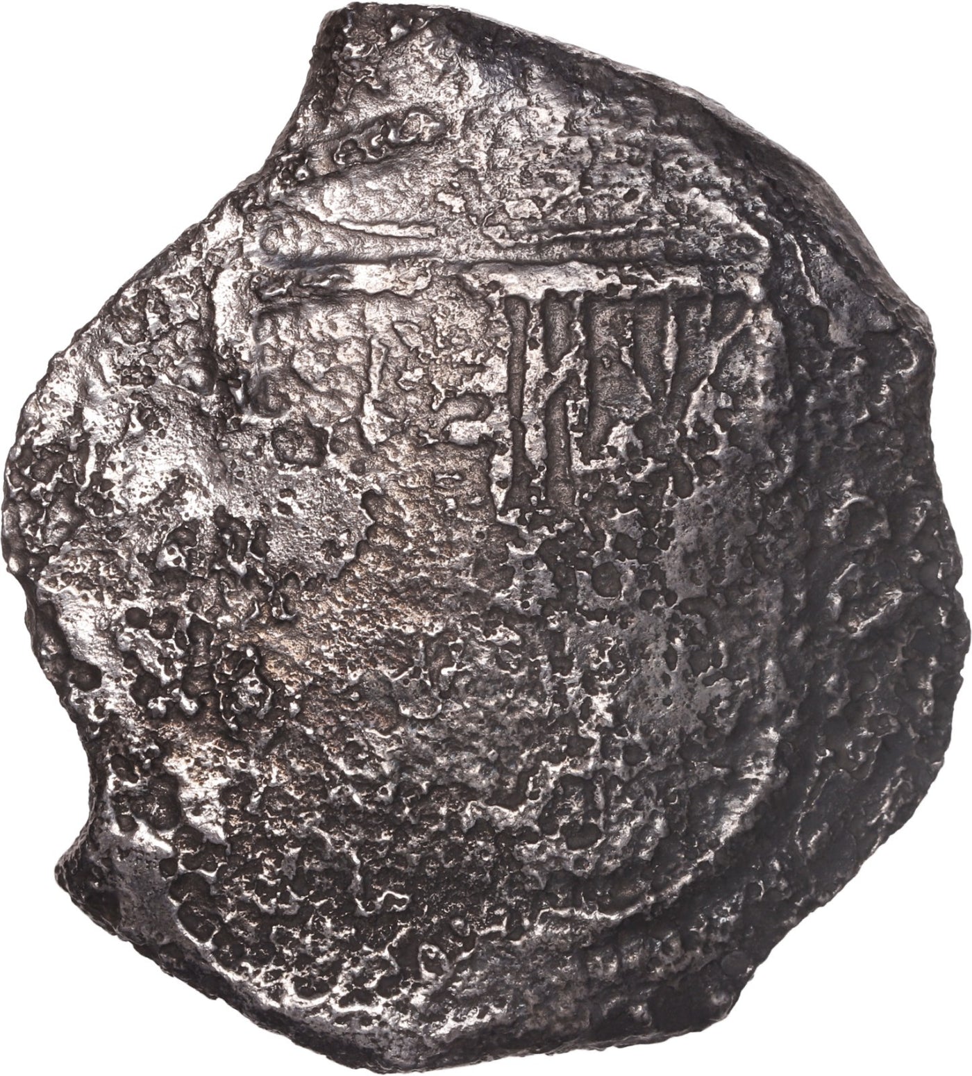 Concepcion Shipwreck (1641) MEXICO Mexico City Silver Cob 8 Reales with COA 1040