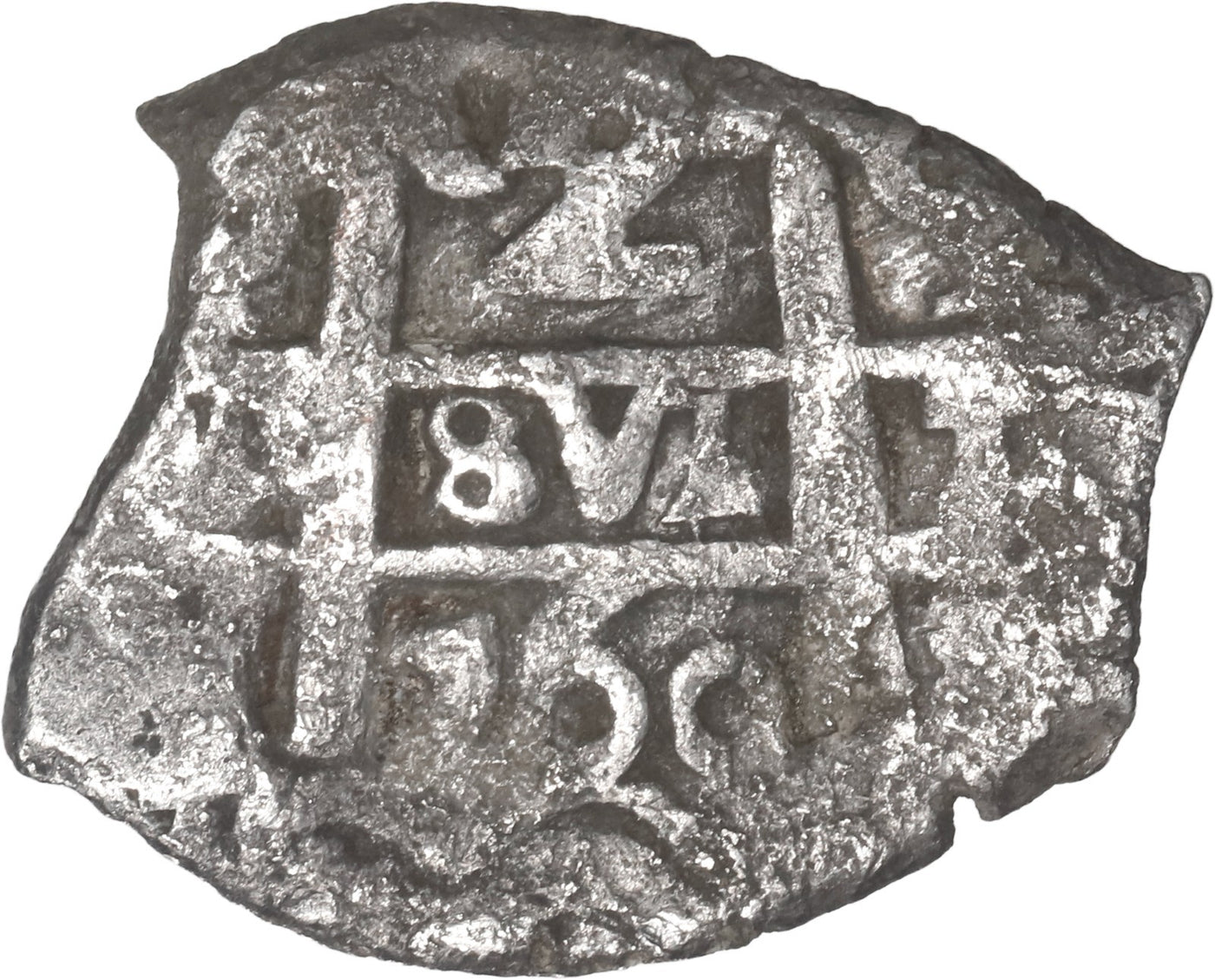 BOLIVIA, Potosi, cob 2 reales, 1760 q-Y.