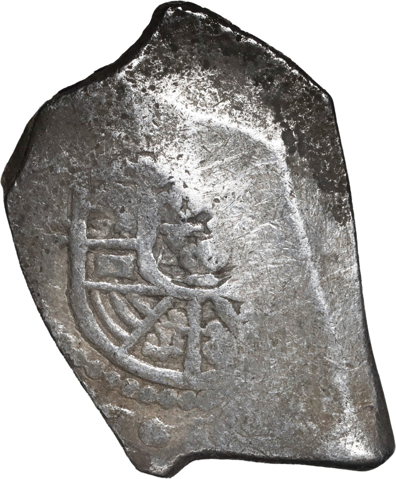 MEXICO, Mexico City, cob 8 reales, Philip V, assayer J, style of 1714-24.