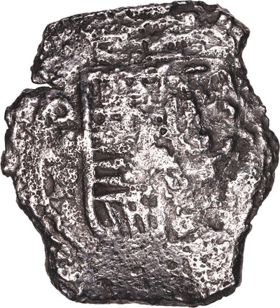 Concepcion Shipwreck (1641) MEXICO Mexico City Silver Cob 8 Reales with COA