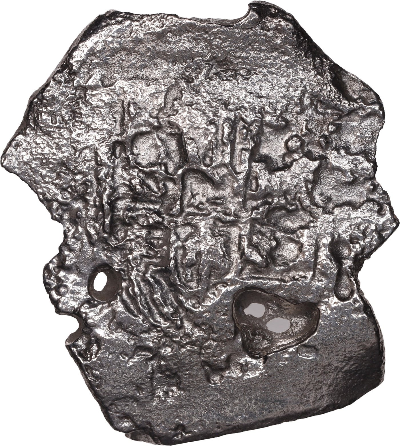 Concepcion Shipwreck (1641) MEXICO Mexico City Silver Cob 8 Reales with COA 1105