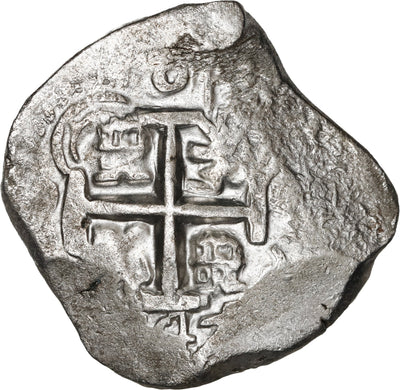 BOLIVIA, Potosi, cob 8 reales, 1747 q.