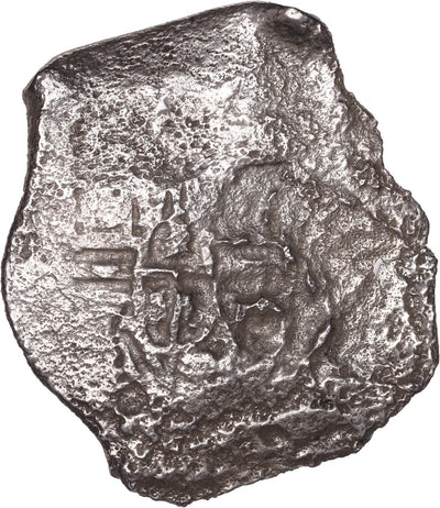 Concepcion Shipwreck (1641) MEXICO Mexico City Silver Cob 8 Reales with COA 1069
