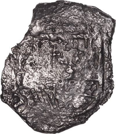 Concepcion Shipwreck (1641) MEXICO Mexico City Silver Cob 8 Reales with COA