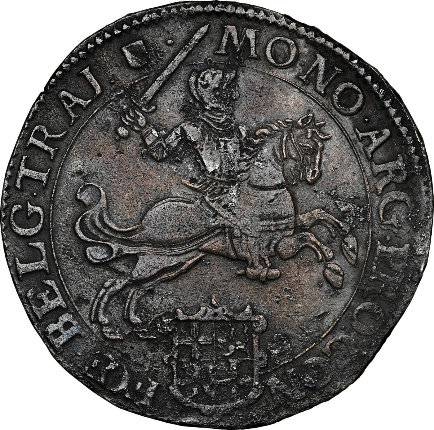 Hollandia Shipwreck (1742)NETHERLANDS (United), Utrecht, "rider" ducatoon, 1665