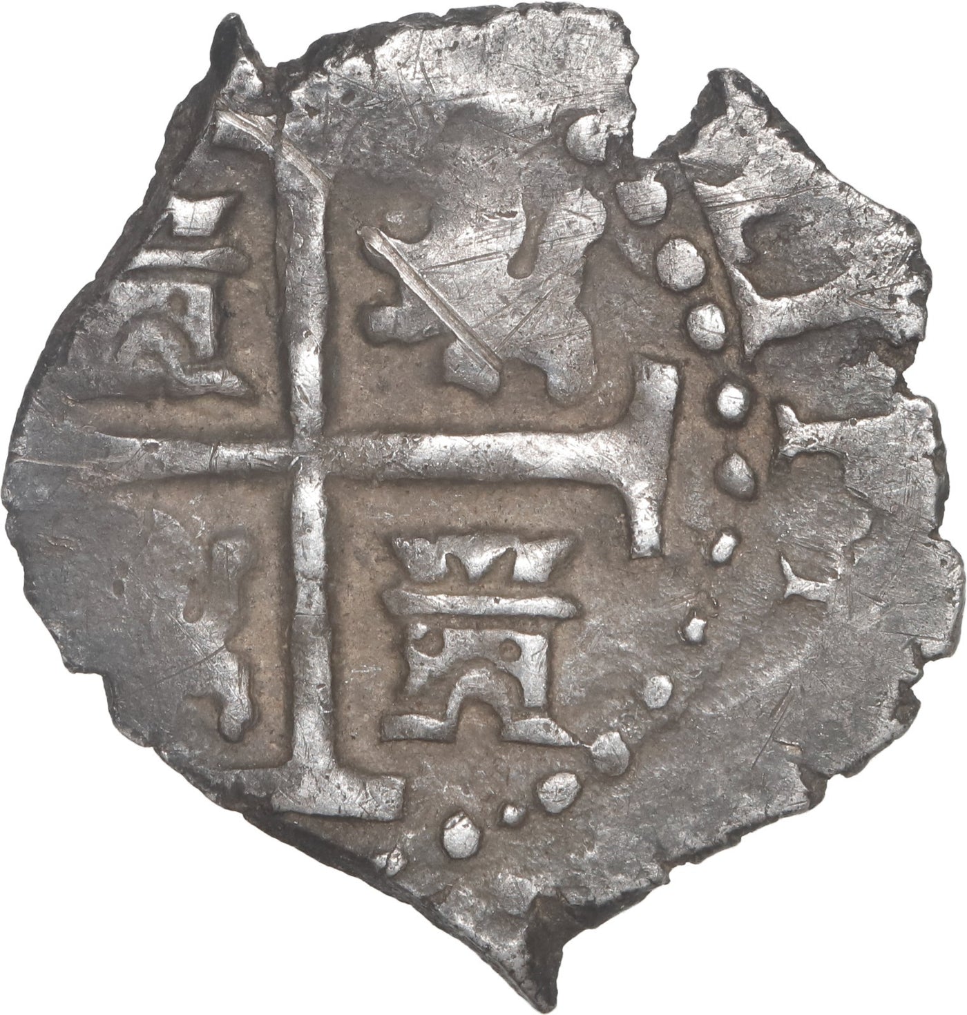 Peru, Lima, cob 1/2 real, Philip V, 1707.