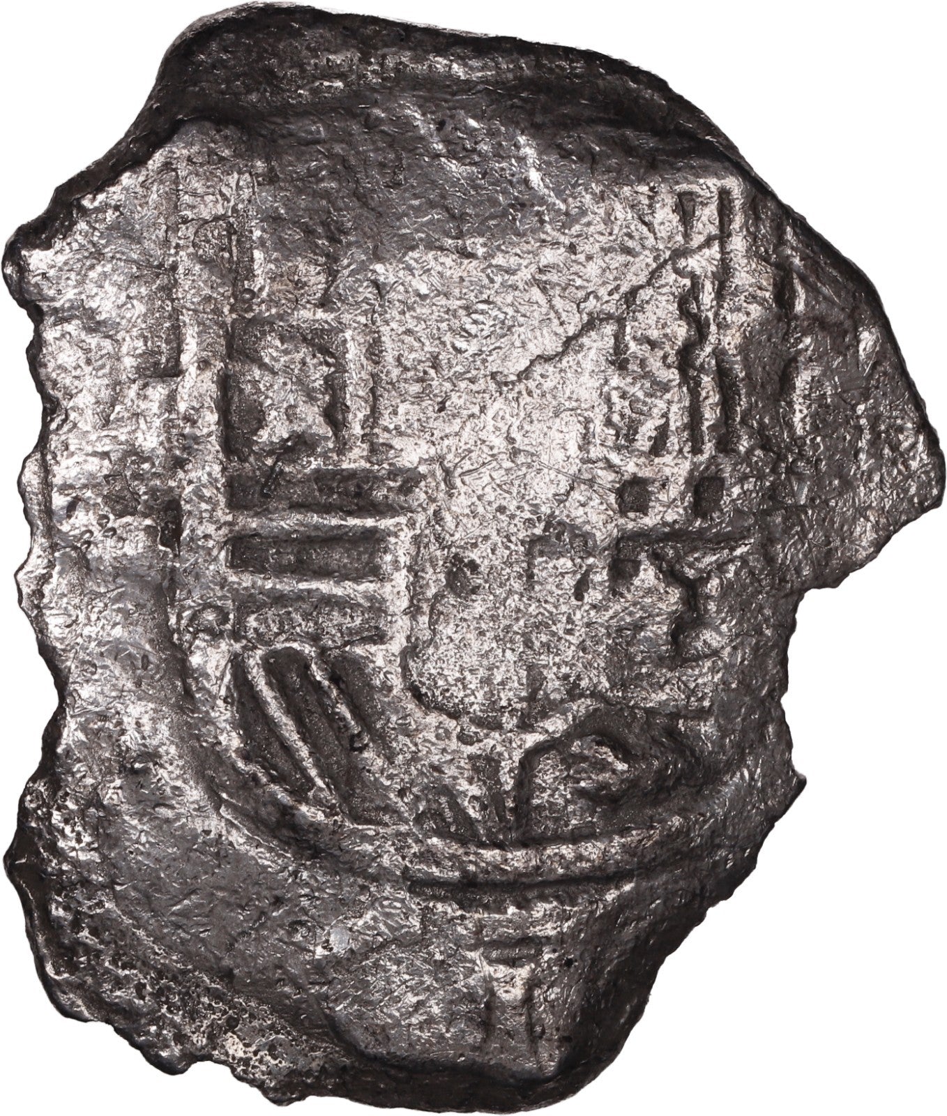 Concepcion Shipwreck (1641) MEXICO Mexico City Silver Cob 8 Reales with COA 1163