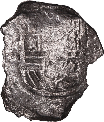 Concepcion Shipwreck (1641) MEXICO Mexico City Silver Cob 8 Reales with COA 1163