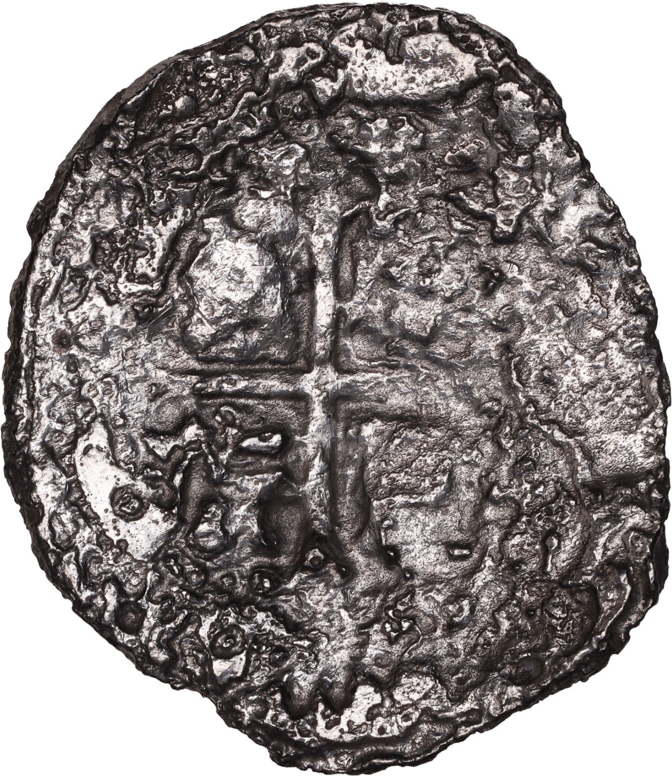 Concepcion Shipwreck (1641) MEXICO Mexico City Silver Cob 8 Reales with COA 1051