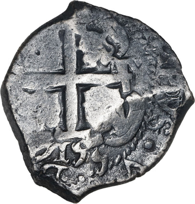 BOLIVIA, Potosí, cob 8 reales, 1715 Y.