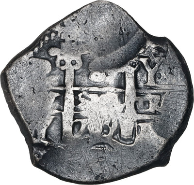 BOLIVIA, Potosí, cob 8 reales, 1709 Y.