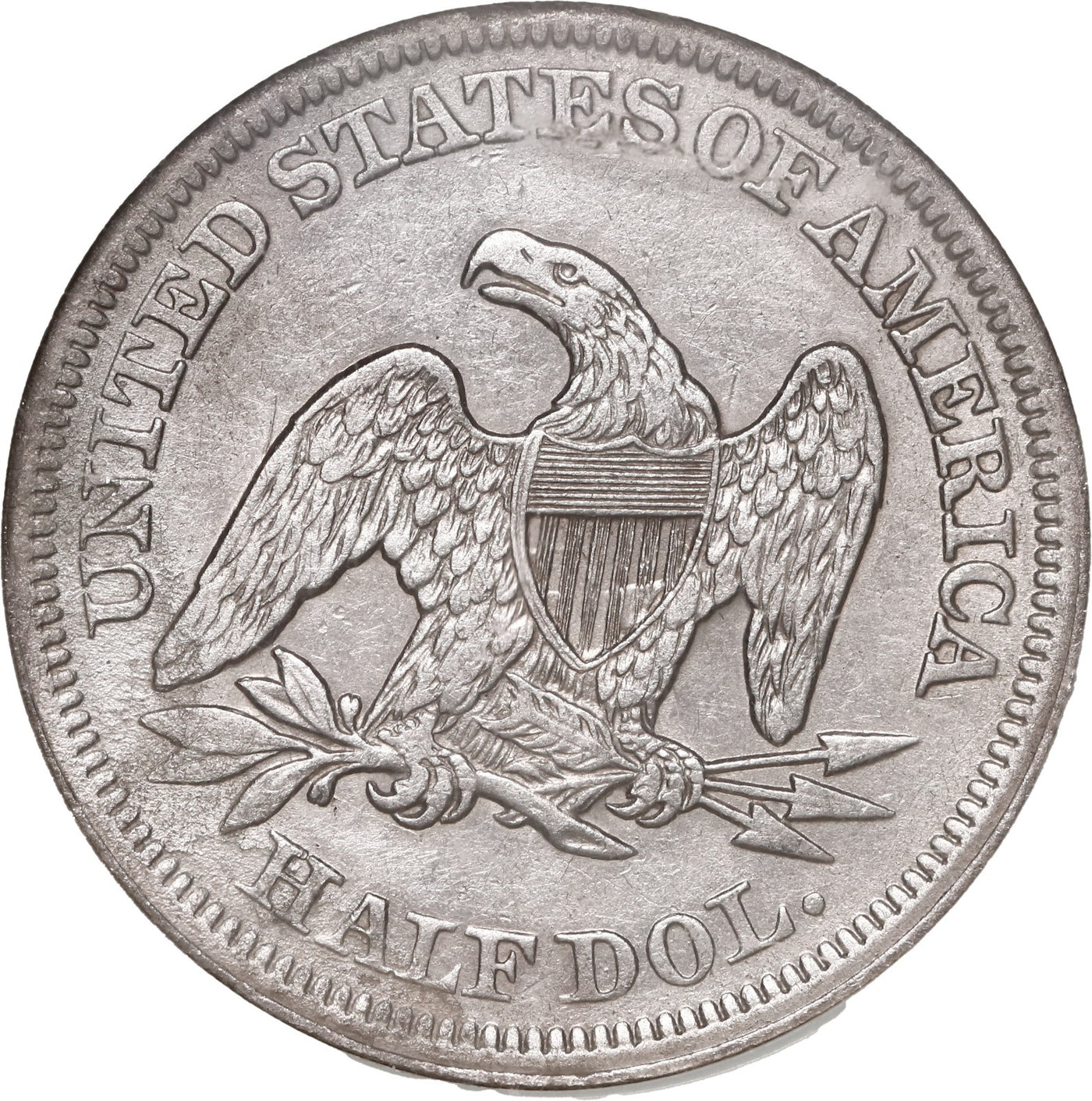 S.S. Republic Shipwreck(1865) UNITED STATES, Philadelphia, 50 cents, 1854
