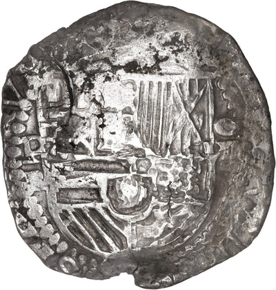 BOLIVIA, Potosí, cob 8 reales, Philip III, assayer B, rare.