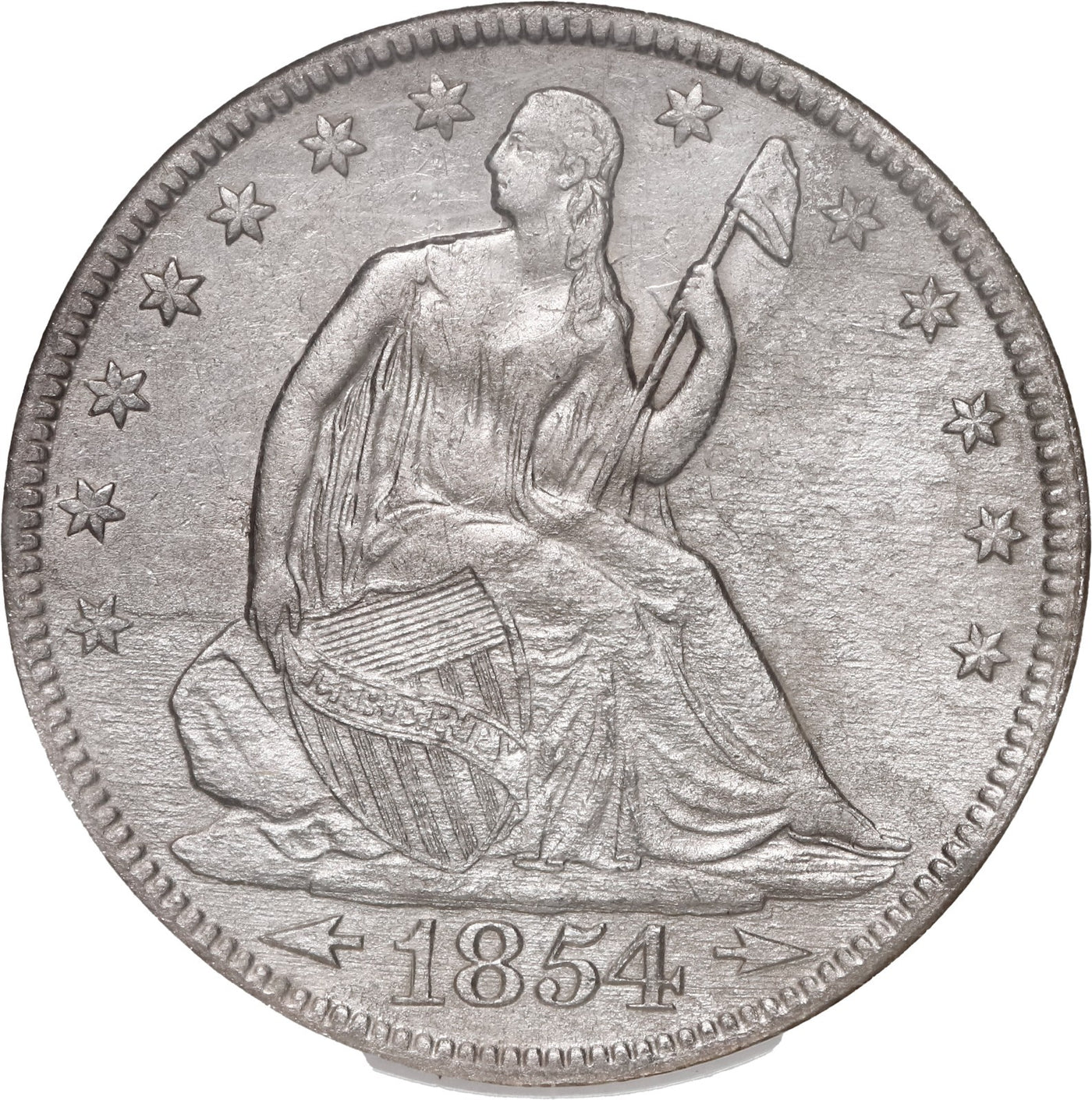 S.S. Republic Shipwreck(1865) UNITED STATES, Philadelphia, 50 cents, 1854
