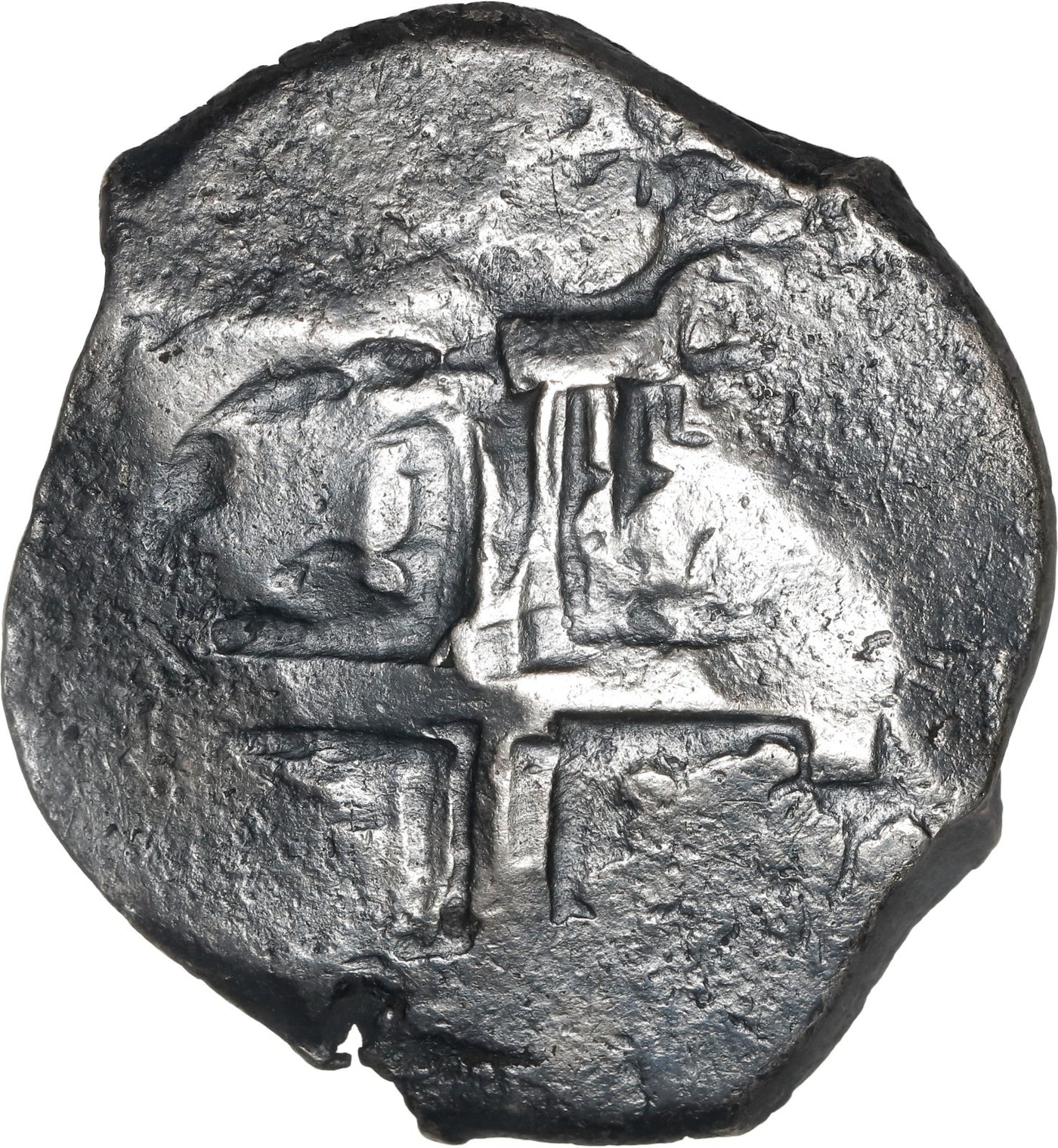 BOLIVIA, Potosí, cob 8 reales, Philip V, date not visible (assayer Y).