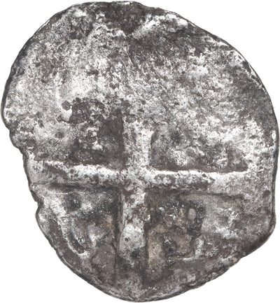 PERU, Lima, cob 1/2 real, 1752 R, rare final year of Lima cobs.