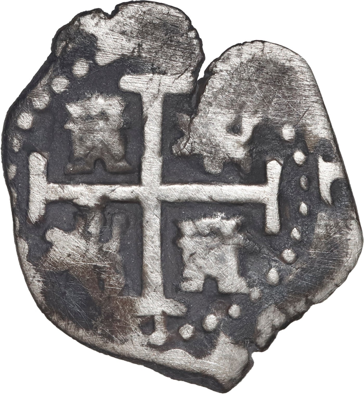 Peru, Lima, cob 1/2 real, Philip V, 1709.