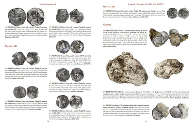 Sedwick Auction 38 Nov. 13-15, 2025 Catalog - U.S., World, & Shipwreck Coins