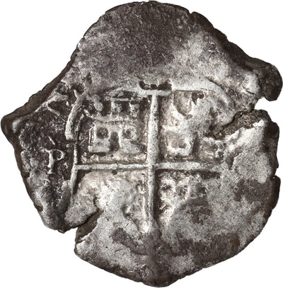 BOLIVIA, Potosí, cob 1 real, 1661 E.