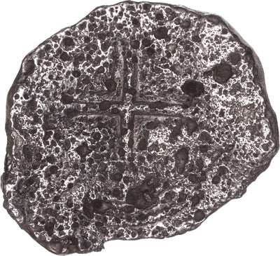 Concepcion Shipwreck (1641) MEXICO Mexico City Silver Cob 8 Reales with COA