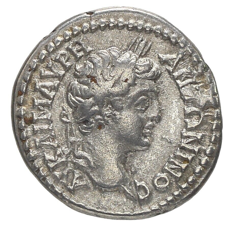 Cappadocia Caesarea AR Drachm Caracalla (AD 198-217) Year 15 (207-8) Mt. Argaeus