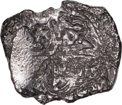 Concepcion Shipwreck (1641) MEXICO Mexico City Silver Cob 8 Reales with COA 1052