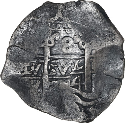 BOLIVIA, Potosí, cob 8 reales, 1704 Y.