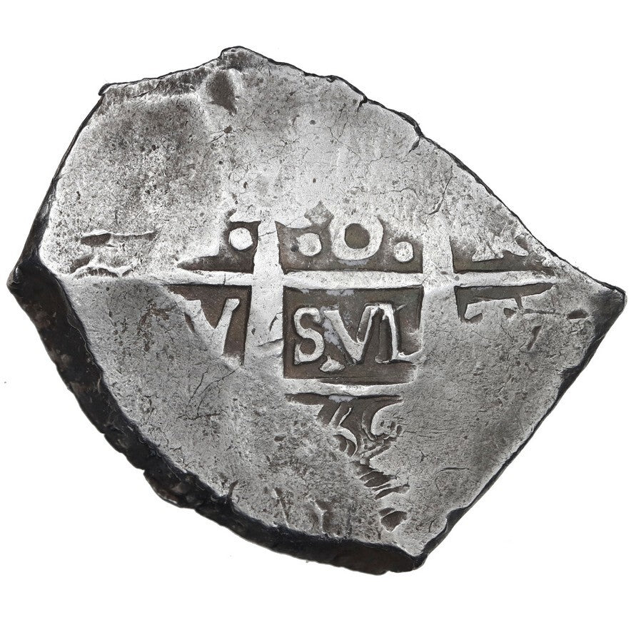 PERU, Lima, cob 8 reales, 1752 R.