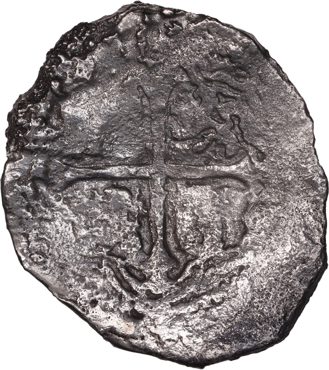 Concepcion Shipwreck (1641) MEXICO Mexico City Silver Cob 8 Reales with COA 1115