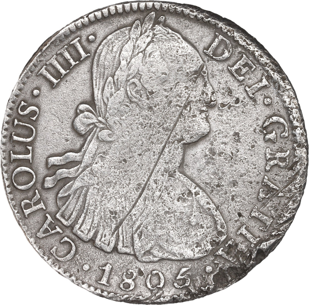 Cabalva Shipwreck(1818) MEXICO, Mexico City, bust 8 reales